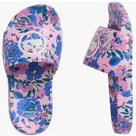 Vineyard Vines Girls Pool Slide in Helen Floral - Picture 1 of 2